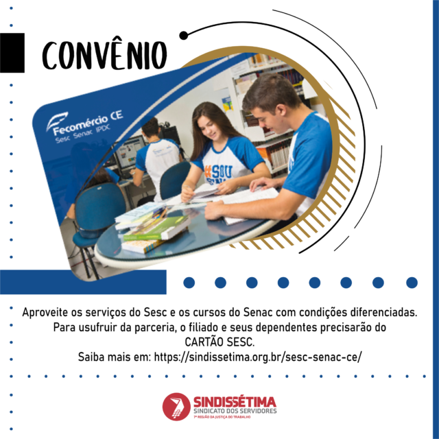 Convênios, SESC - CONVÊNIO