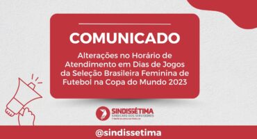 Atenção para os horários de trabalho nos dias dos jogos da Copa do Mundo  Feminina FIFA 2023 – Sintect – RS